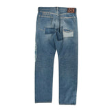 Kapital 14oz Denim 5P Monkey Cisco Blue