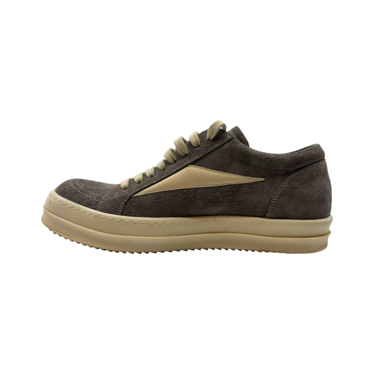Rick Owens Vintage Low Sneaker Steel Milk