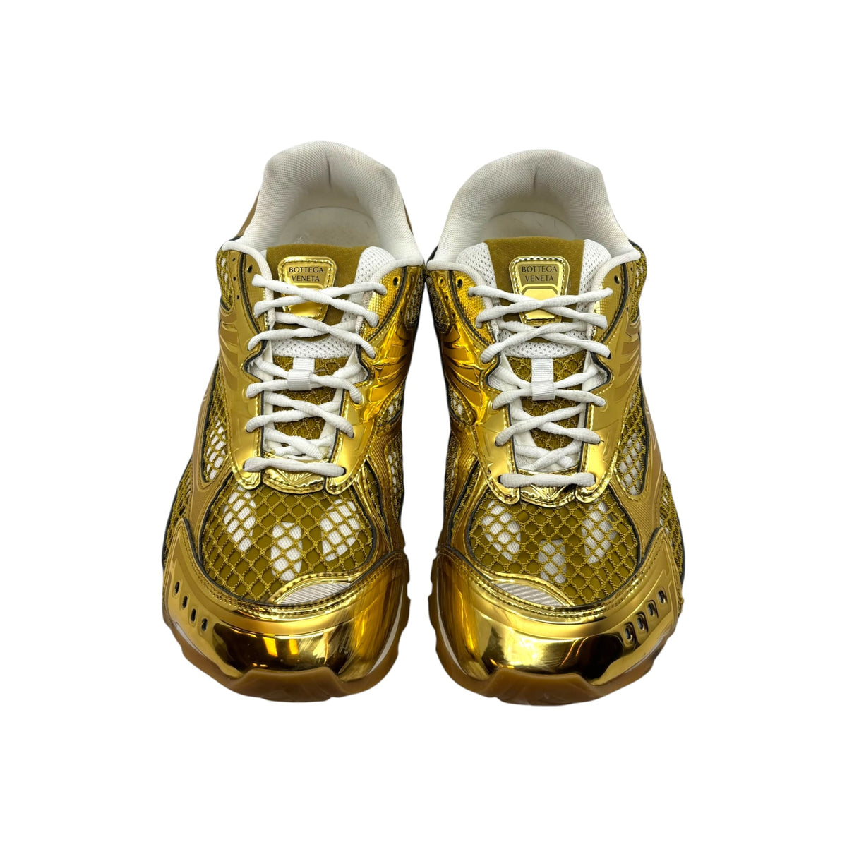 Bottega Orbit Sneaker Gold