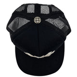 Chrome Hearts Pony Hair Cemetery Cross Patch Trucker Hat