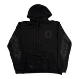 Chrome Hearts Online Exclusive Tonal Horseshoe Logo Hoodie