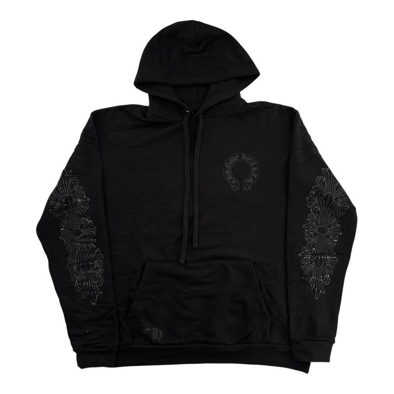 Chrome Hearts Online Exclusive Tonal Horseshoe Logo Hoodie