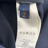Louis Vuitton Flower Band Embroidered Track Jacket Navy