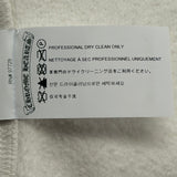 Chrome Hearts Leopard & White Leather Patch Sweatpants White