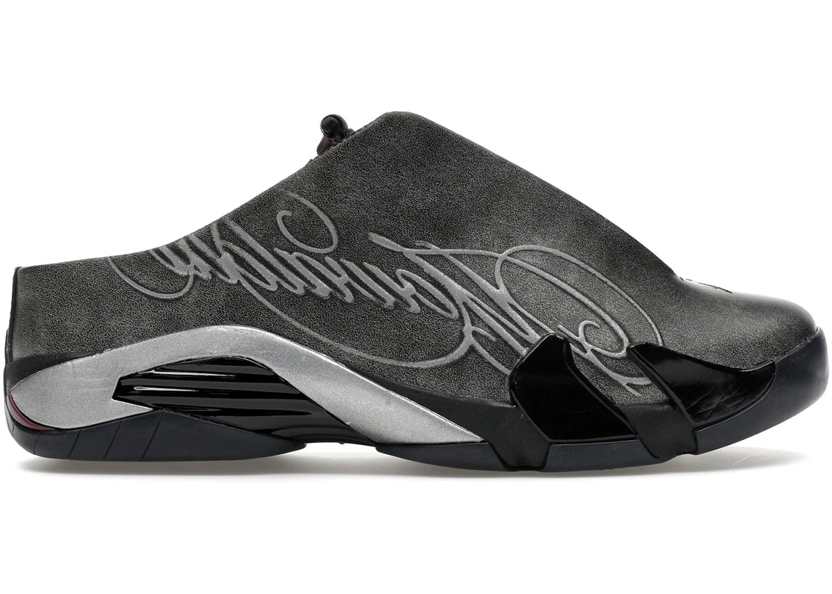 Jordan 14 Retro Mule Mowalola Burnt Red