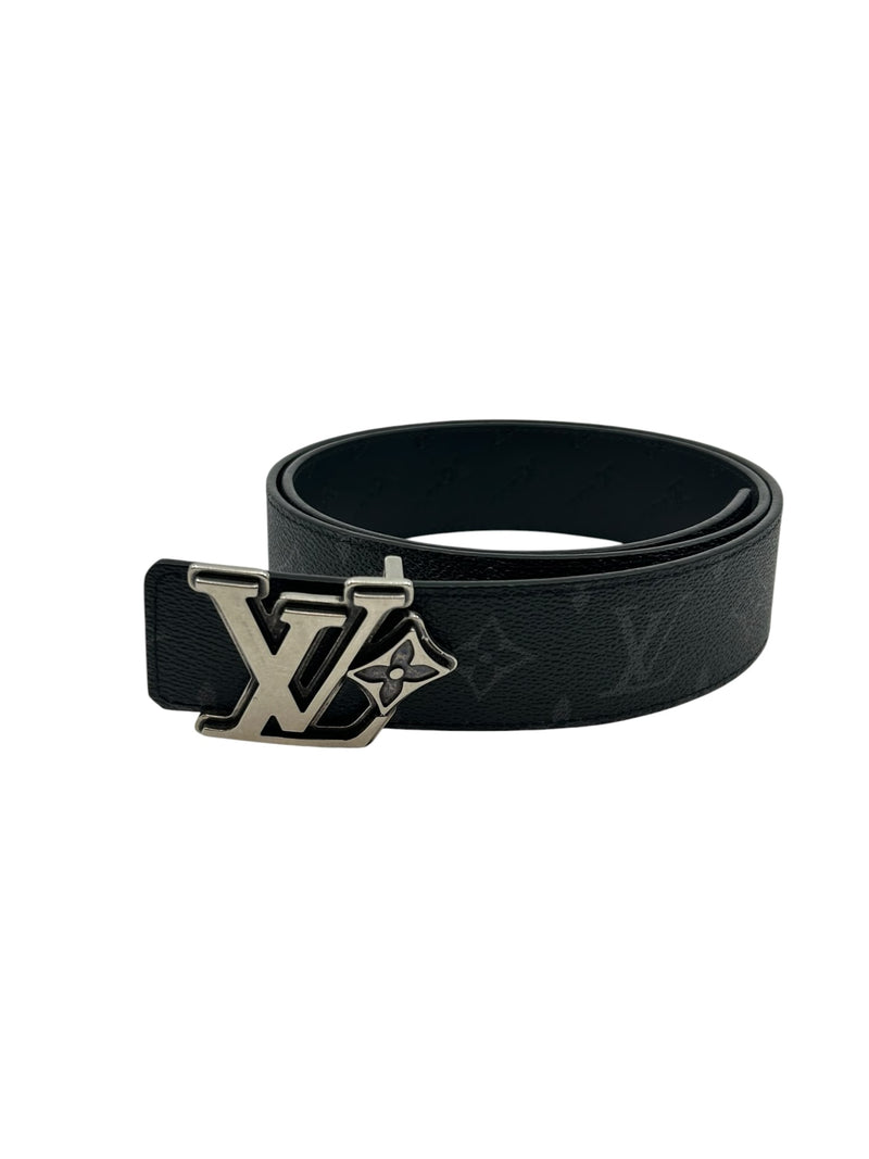 Louis Vuitton Flower Eblem Belt Black