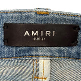 Amiri Logo Patch Denim Lightwash
