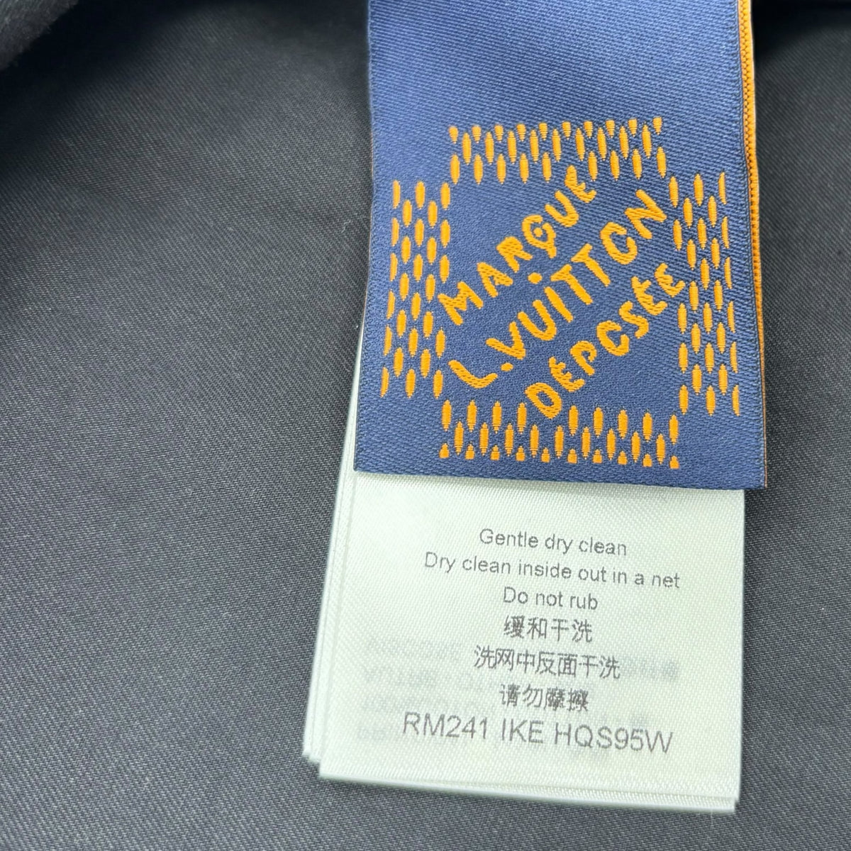 Louis Vuitton Embroidered Pont Neuf Shirt Black