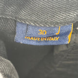 Louis Vuitton Monogram Double Knee Carpenter Denim Jeans Black