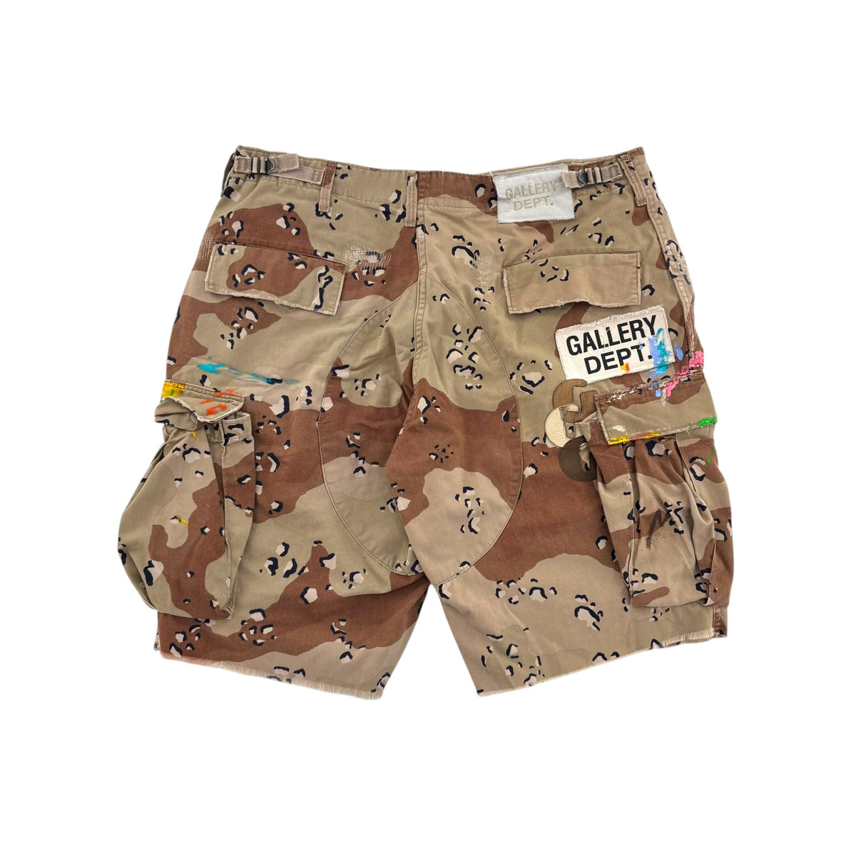 Gallery Dept. Multi Patch Shorts Camo