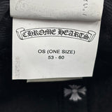 Chrome Hearts Cross Patch Hat Black Grey
