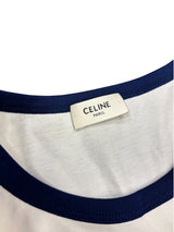 Celine Blason Loose T-Shirt Off-White