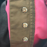 Chrome Hearts Leather Double Knee Carpenter Nylon Pants Brown