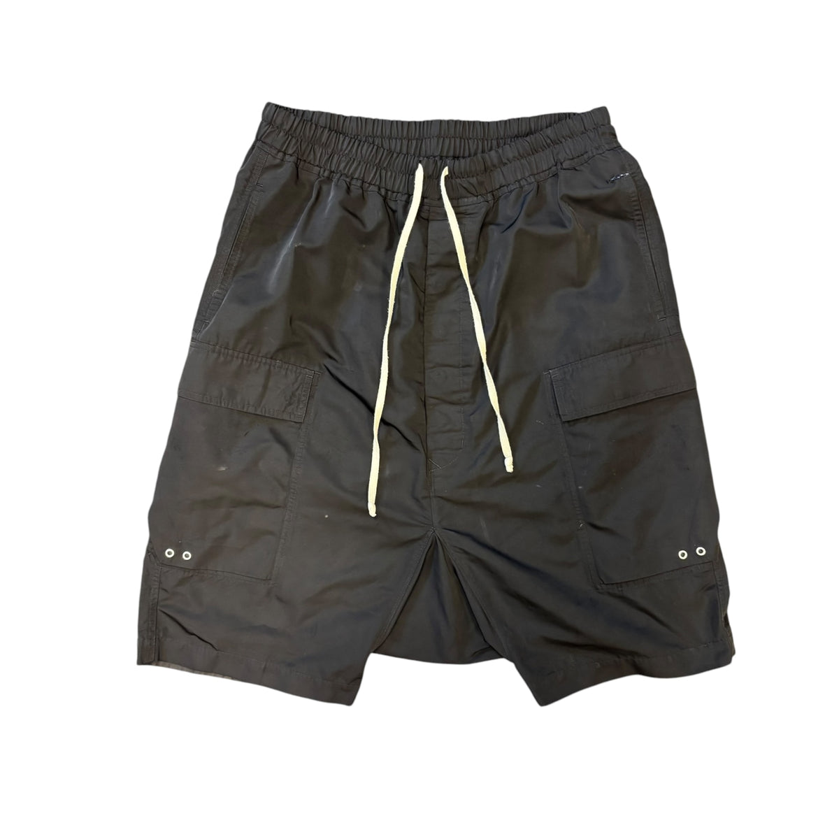 Rick Owens Cargo Pods Shorts Black