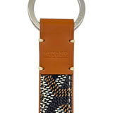 Goyard Mousqueton Key Ring Keychain Black Tan