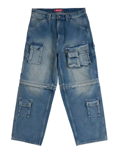 Supreme Zip-Off Utility Pant (FW25) Indigo