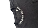 Chrome Hearts Neck Logo Pocket Long-Sleeve Tee 'Black/White'