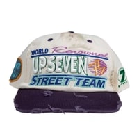 Upseven Dirty Meck Intl Street Team Hat White Purple