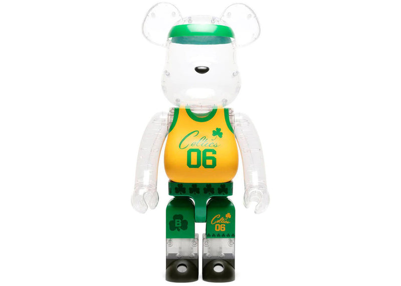 Bearbrick x Bodega x NBA Worldwide Respect Boston Celtics 1000% Collectible
