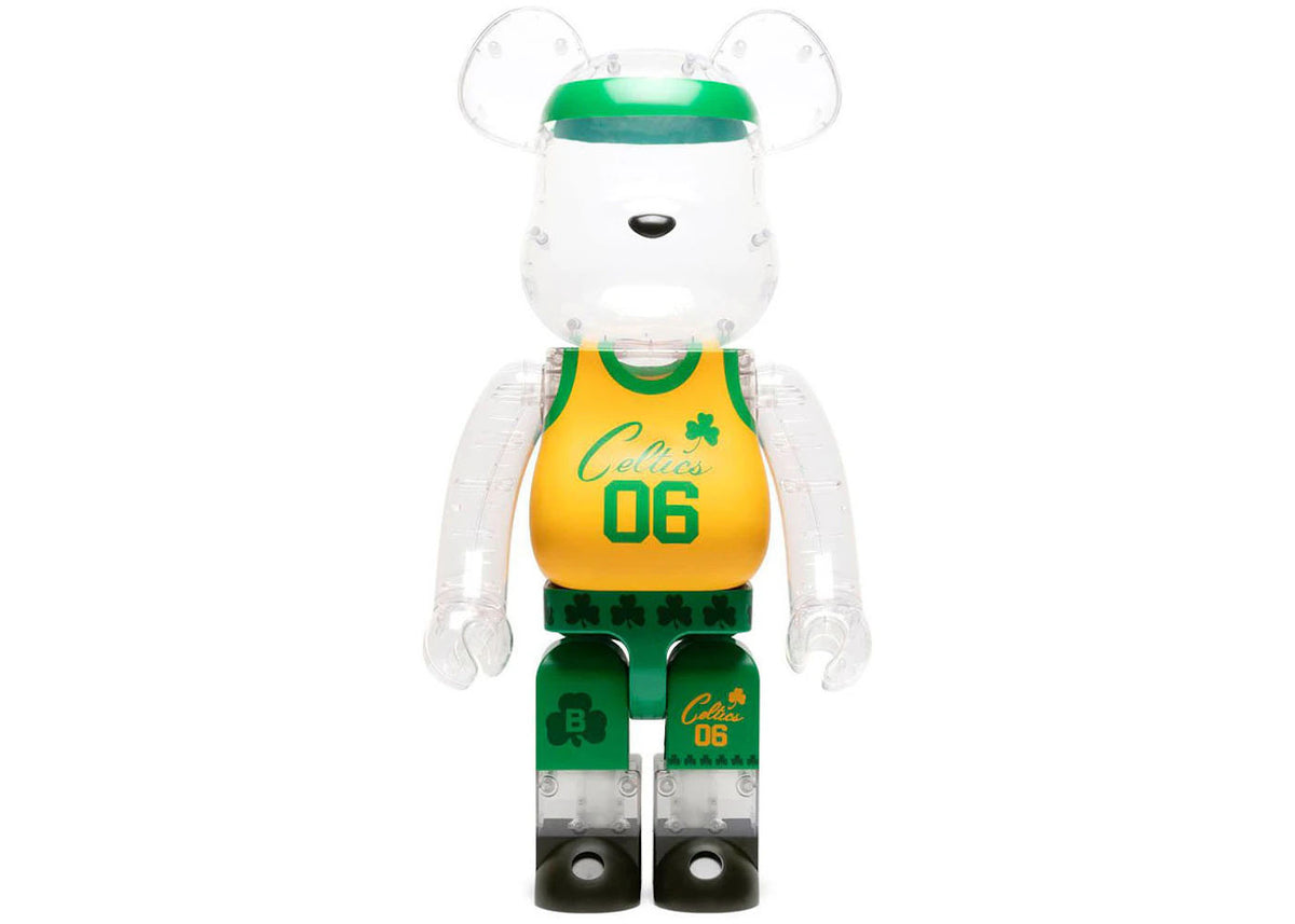 Bearbrick x Bodega x NBA Worldwide Respect Boston Celtics 1000% Collectible