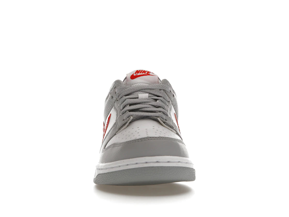 Nike Dunk Low White Wolf Grey University Red (GS)