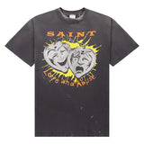 Saint Michael Mask Tee Black