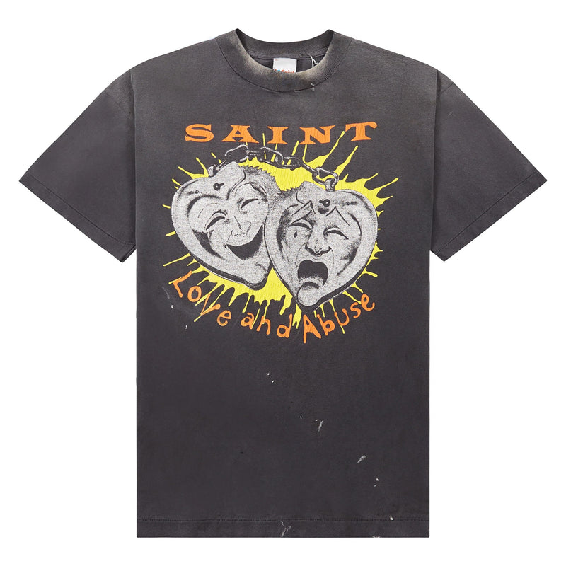 Saint Michael Mask Tee Black
