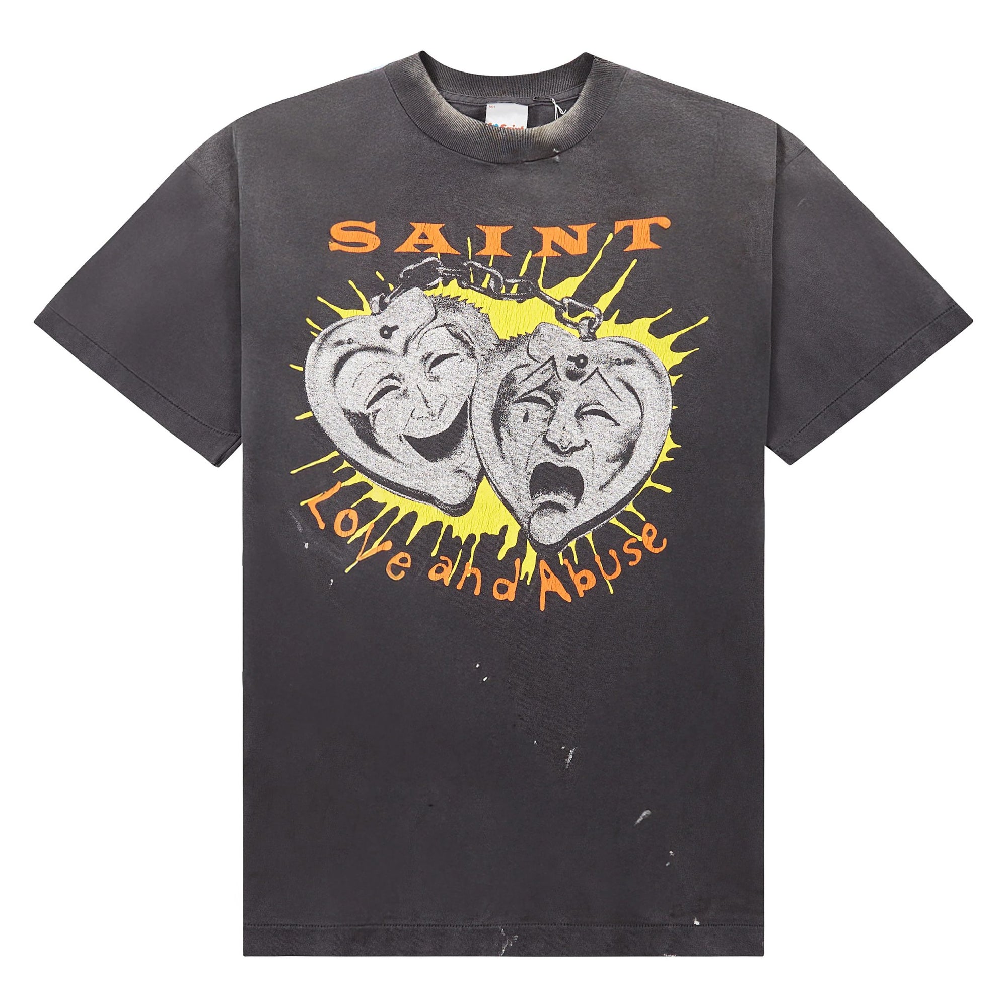 Saint Michael Mask Tee Black