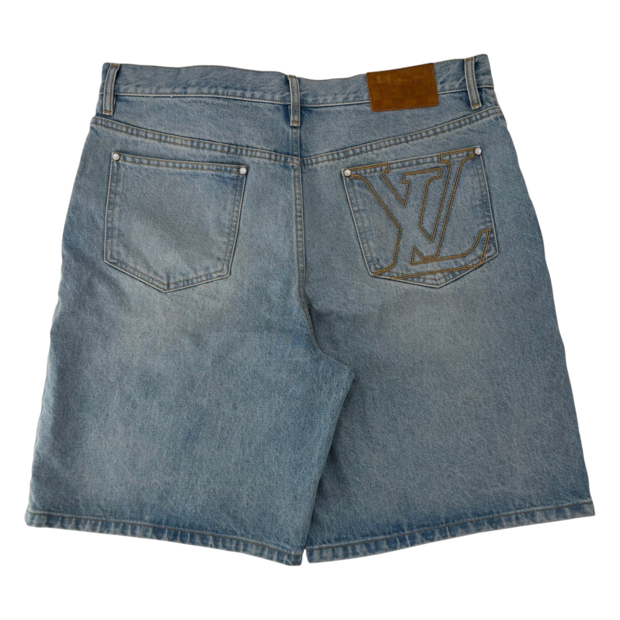 Louis Vuitton Icons Shorts Lightwash