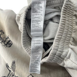 Balenciaga Men's Tat Baggy Sweatpants Beige/Brown