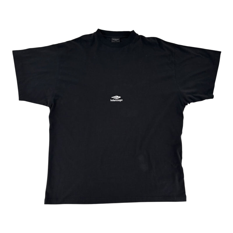 Balenciaga 3B Sports Icon Tee Black