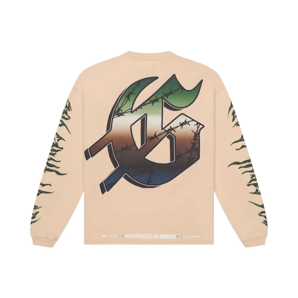 Godspeed Airstrike Longsleeve Tee "Cream"