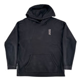 Chrome Hearts Embroidered Vertical Letters Hoodie Black