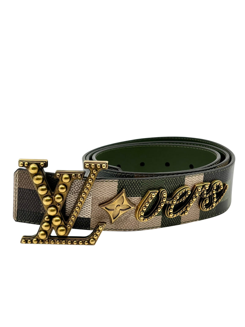 Louis Vuitton LV Lovers Belt Camo
