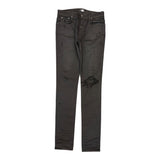 Amiri Broken Denim Jeans Black