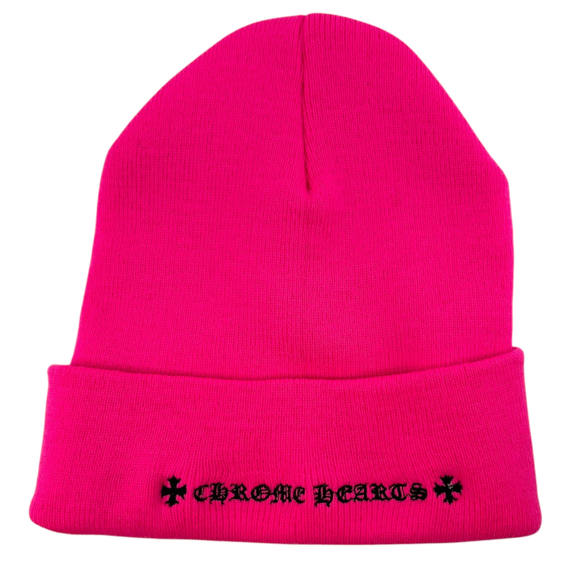 Chrome Hearts Logo Beanie Pink