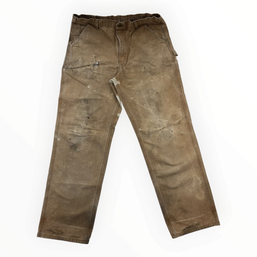 Carhartt Bleach Tan Carpenter Pants