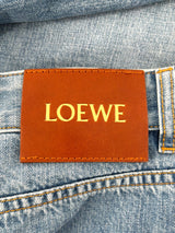 Loewe Anagram Denim Shorts