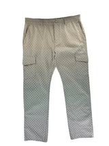 Louis Vuitton Damier Gradient Jacquard Denim Cargo Pants Multicolor