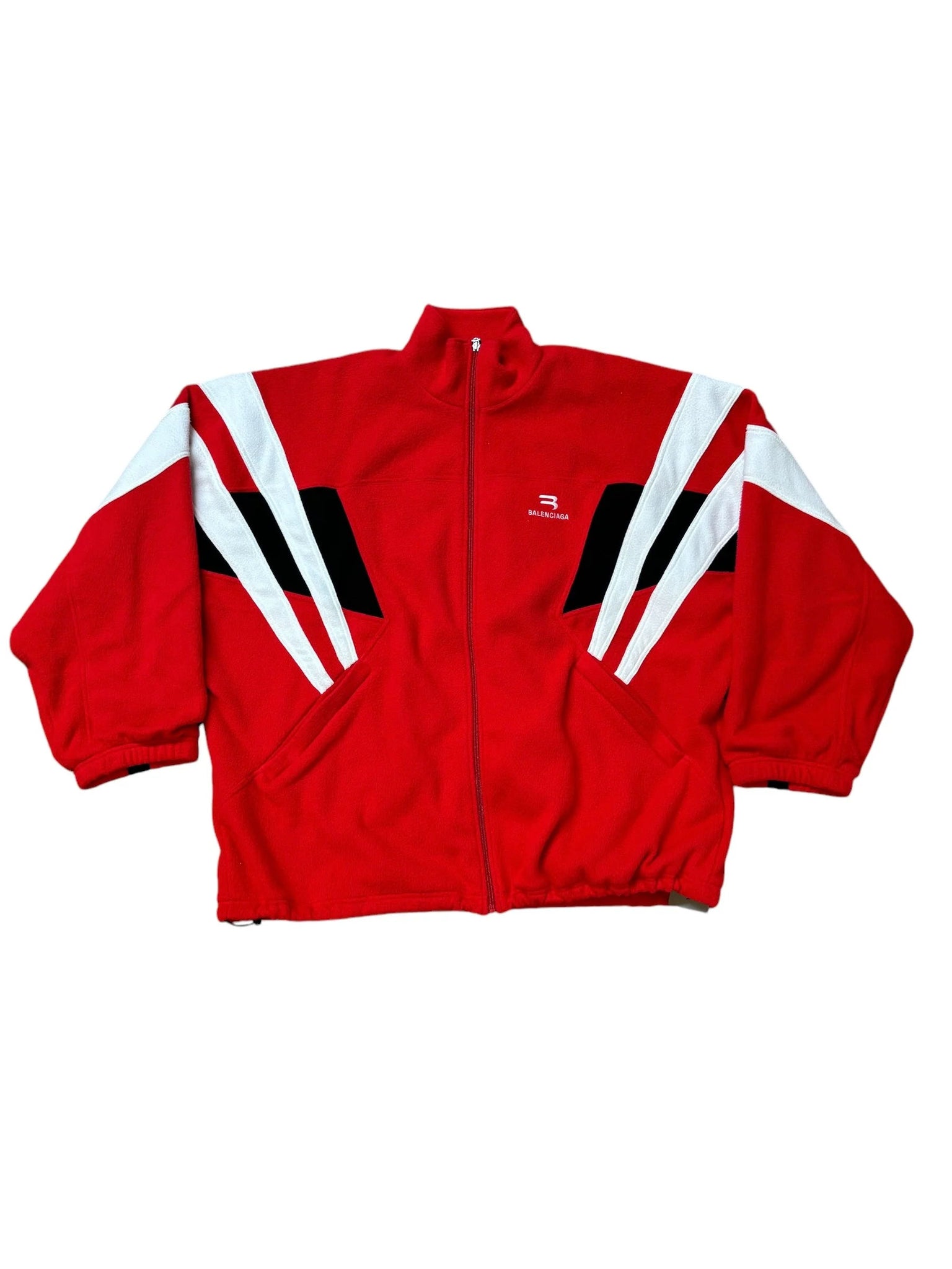 Balenciaga Full-zip Fleece "Red"