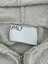 Paly Casentino Knitted Hoodie Light Grey