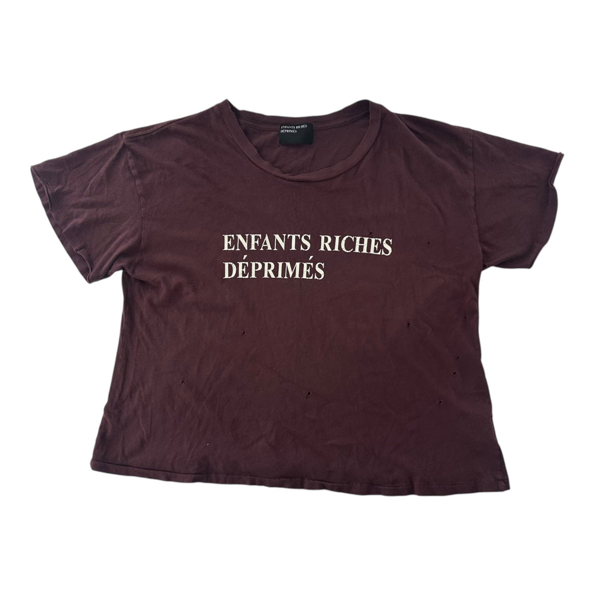 ERD Classic Logo Tee Mud Red