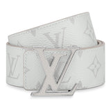 Louis Vuitton LV Initiales Reversible Belt Monogram White