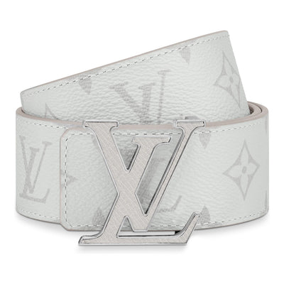 Louis Vuitton LV Initiales Reversible Belt Monogram White