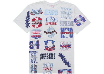 Supreme Flash Tee White