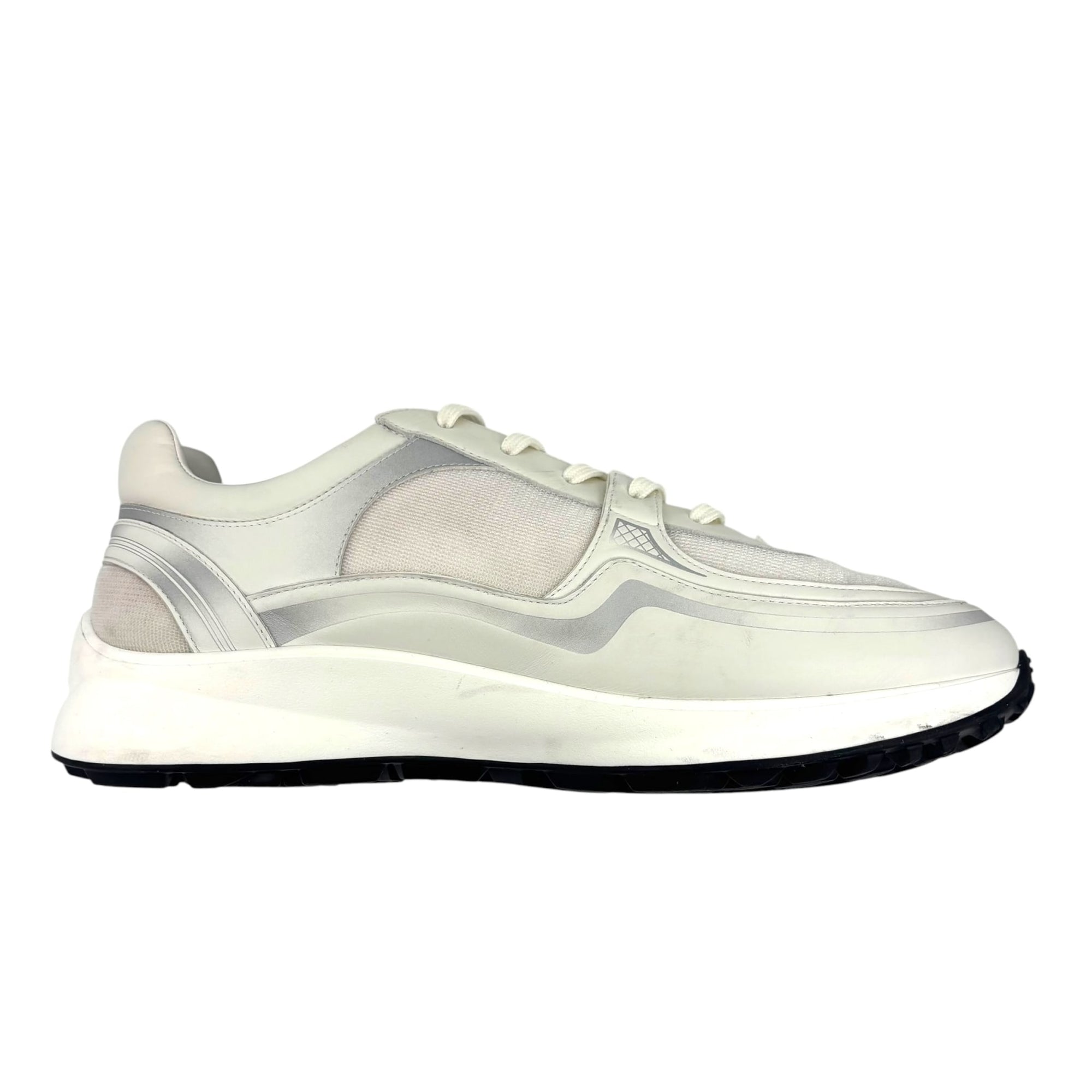 Chanel Leather Trainer White