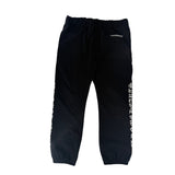 Chrome Hearts Scroll Logo Sweatpants Black