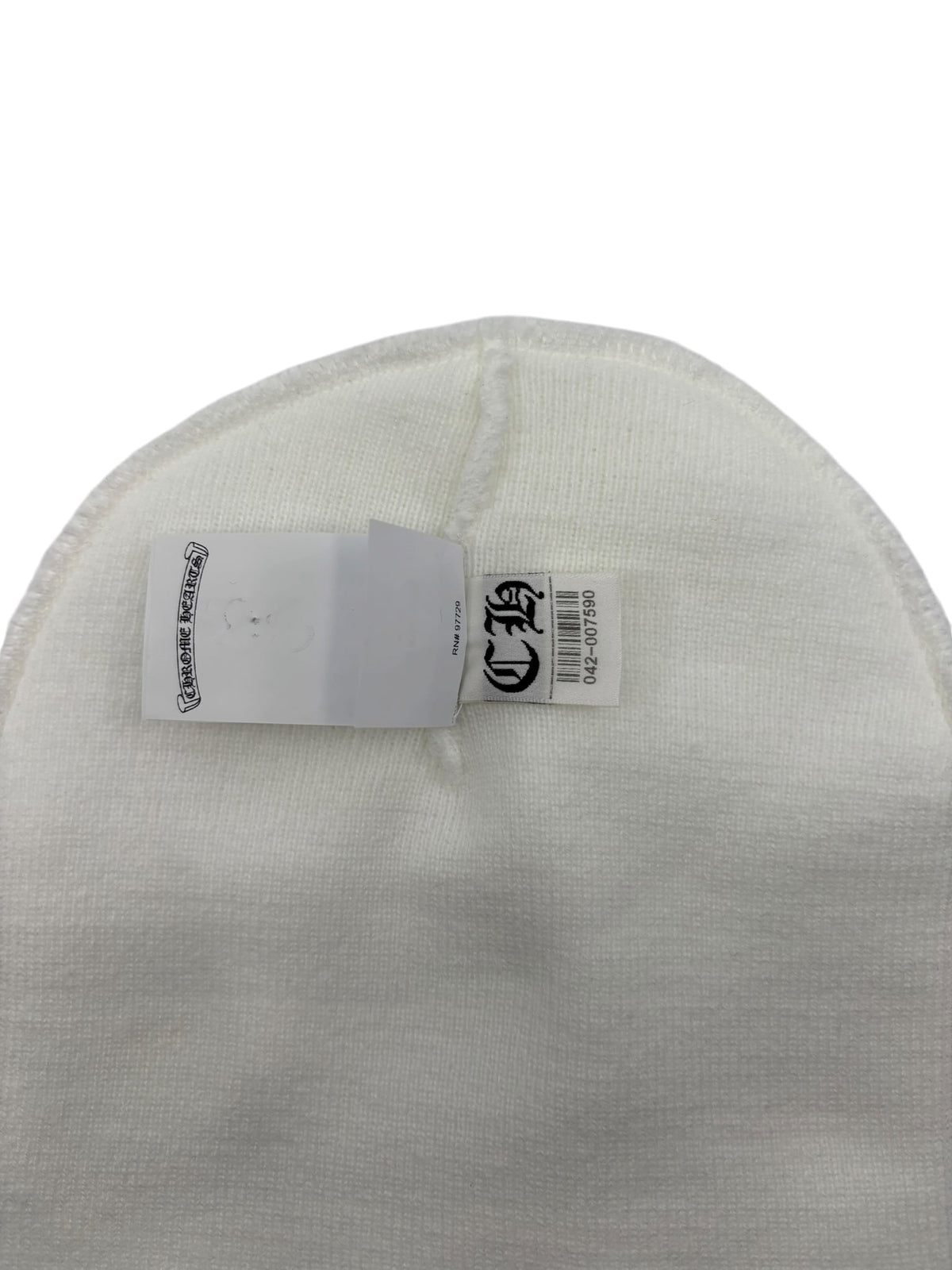 Chrome Hearts CH Beanie White