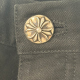 Chrome Hearts Double Knee Carpenter Pant Black