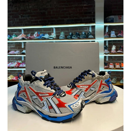 Balenciaga Runner Grey Blue Red Black - Lightly Worn